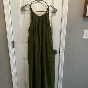 Universal Thread Olive Green Maxi Dress